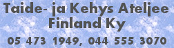 Taide- ja Kehys Ateljee Finland Ky logo